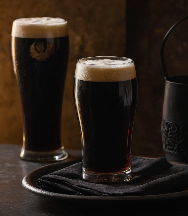 Dark Stouts on a table